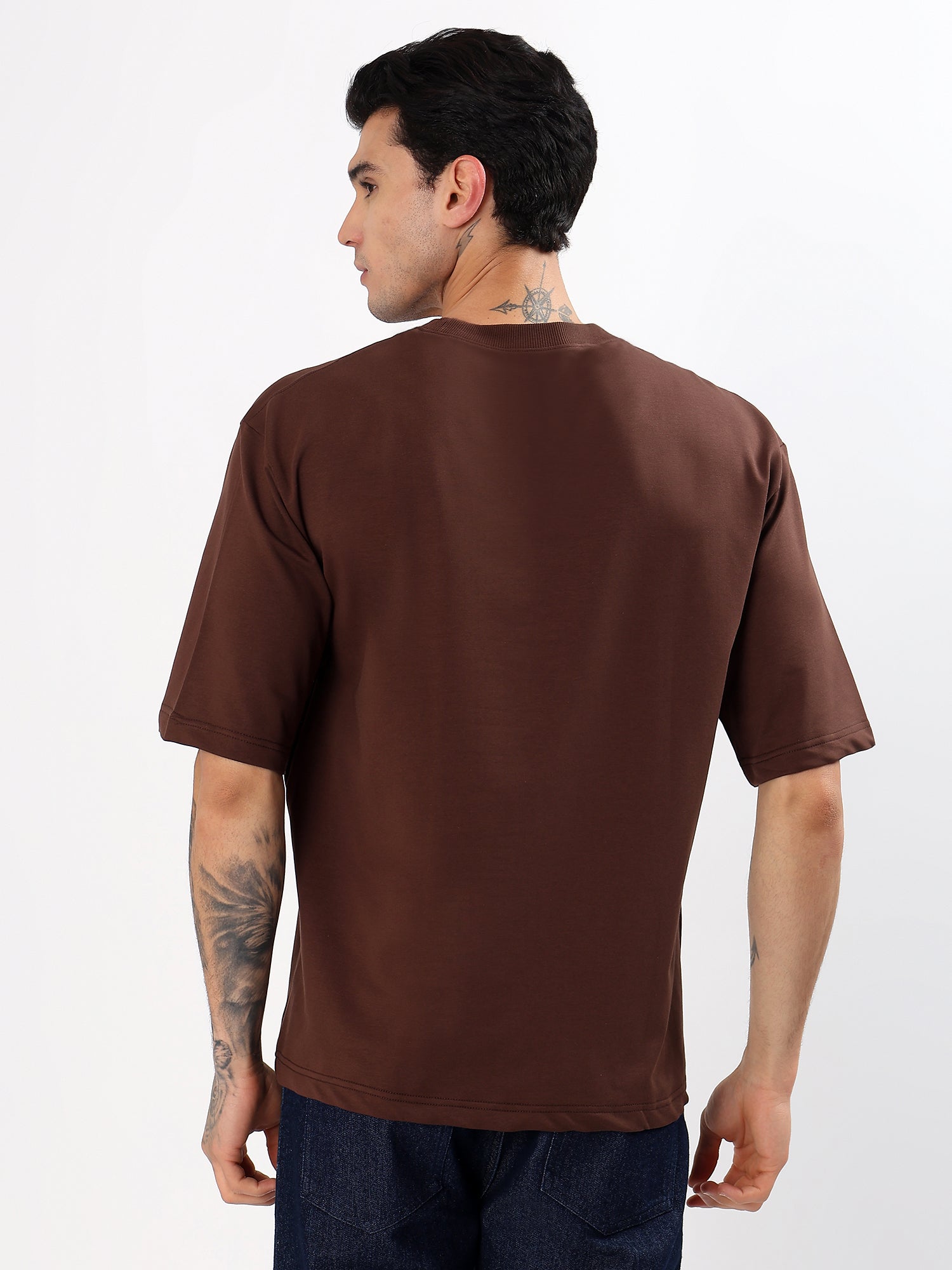 RUUSAAO   CREW NECK  OVERSIZED TSHIRT