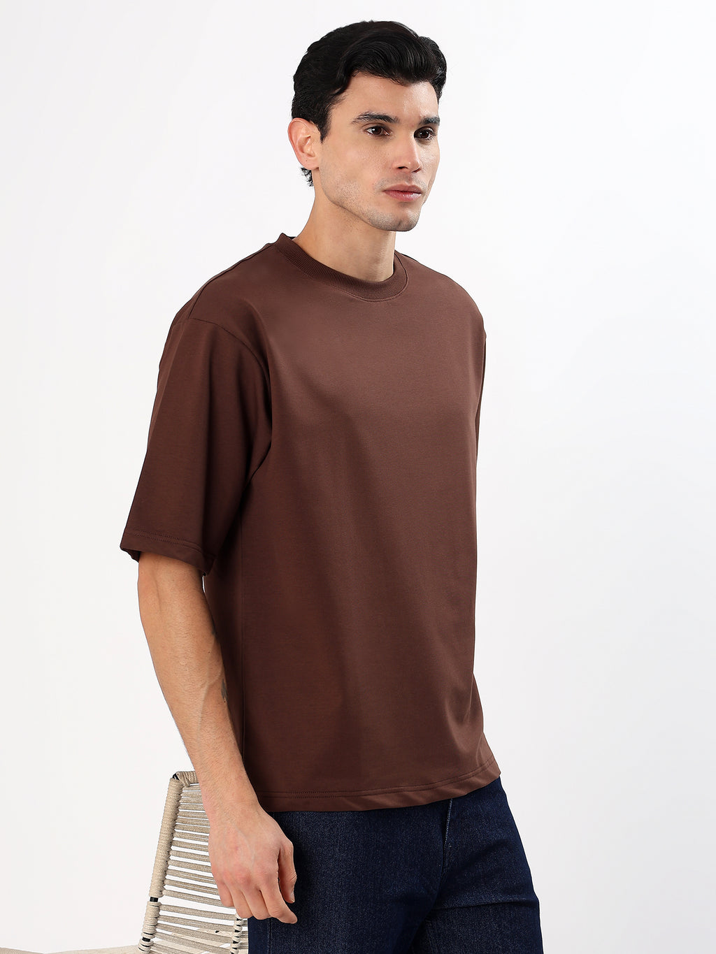 RUUSAAO   CREW NECK  OVERSIZED TSHIRT