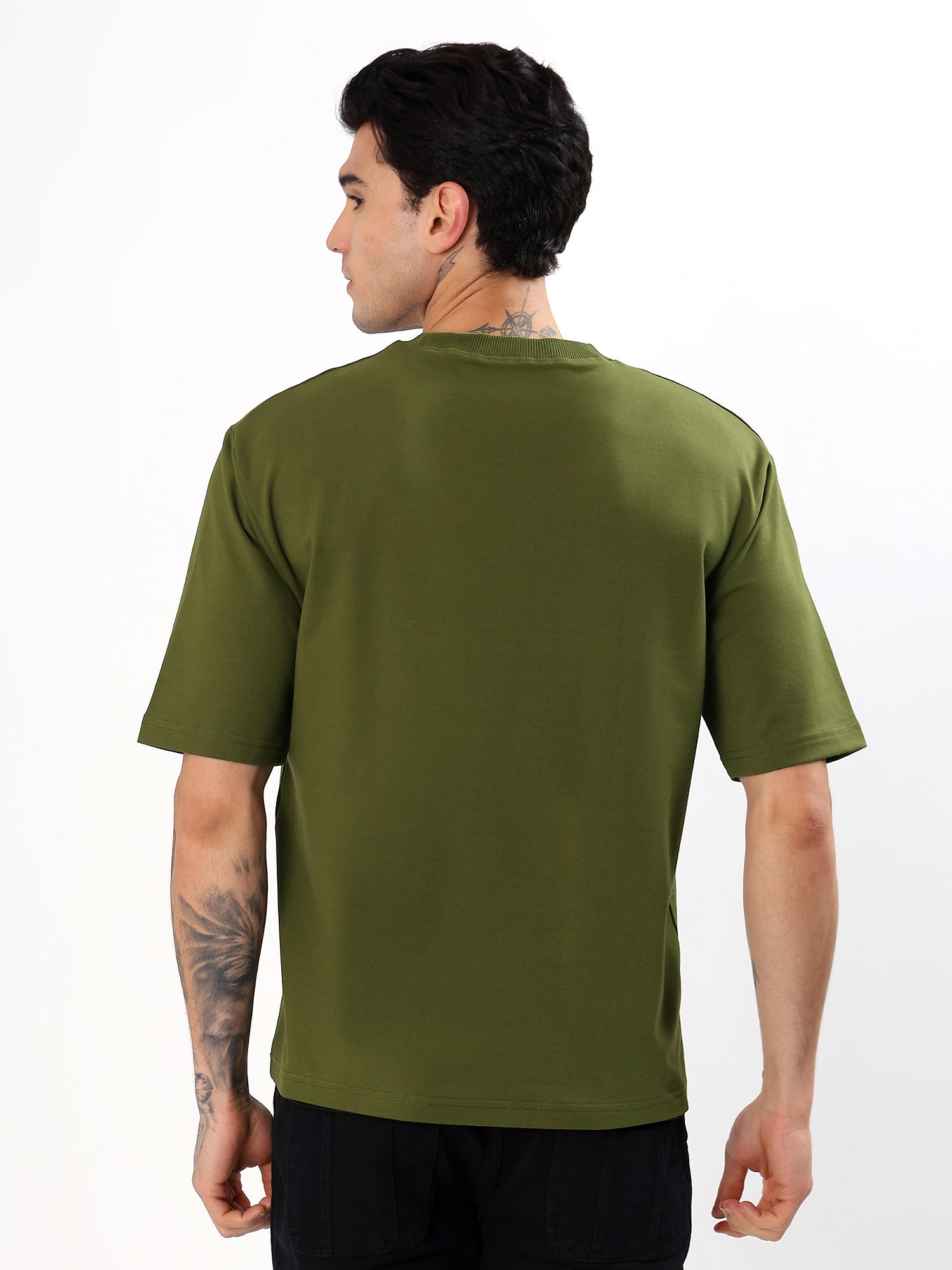RUUSAAO   CREW NECK  OVERSIZED TSHIRT