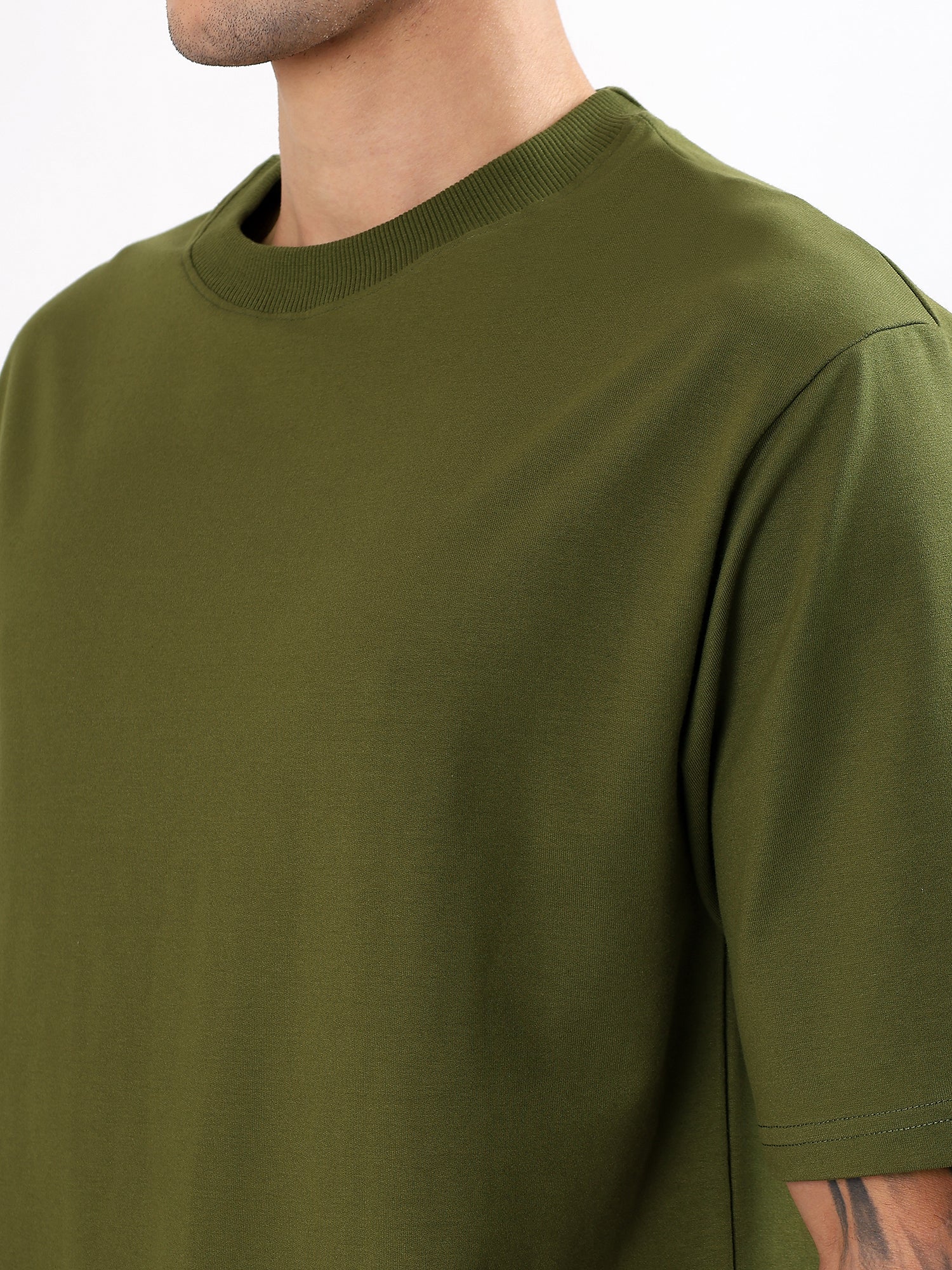 RUUSAAO   CREW NECK  OVERSIZED TSHIRT