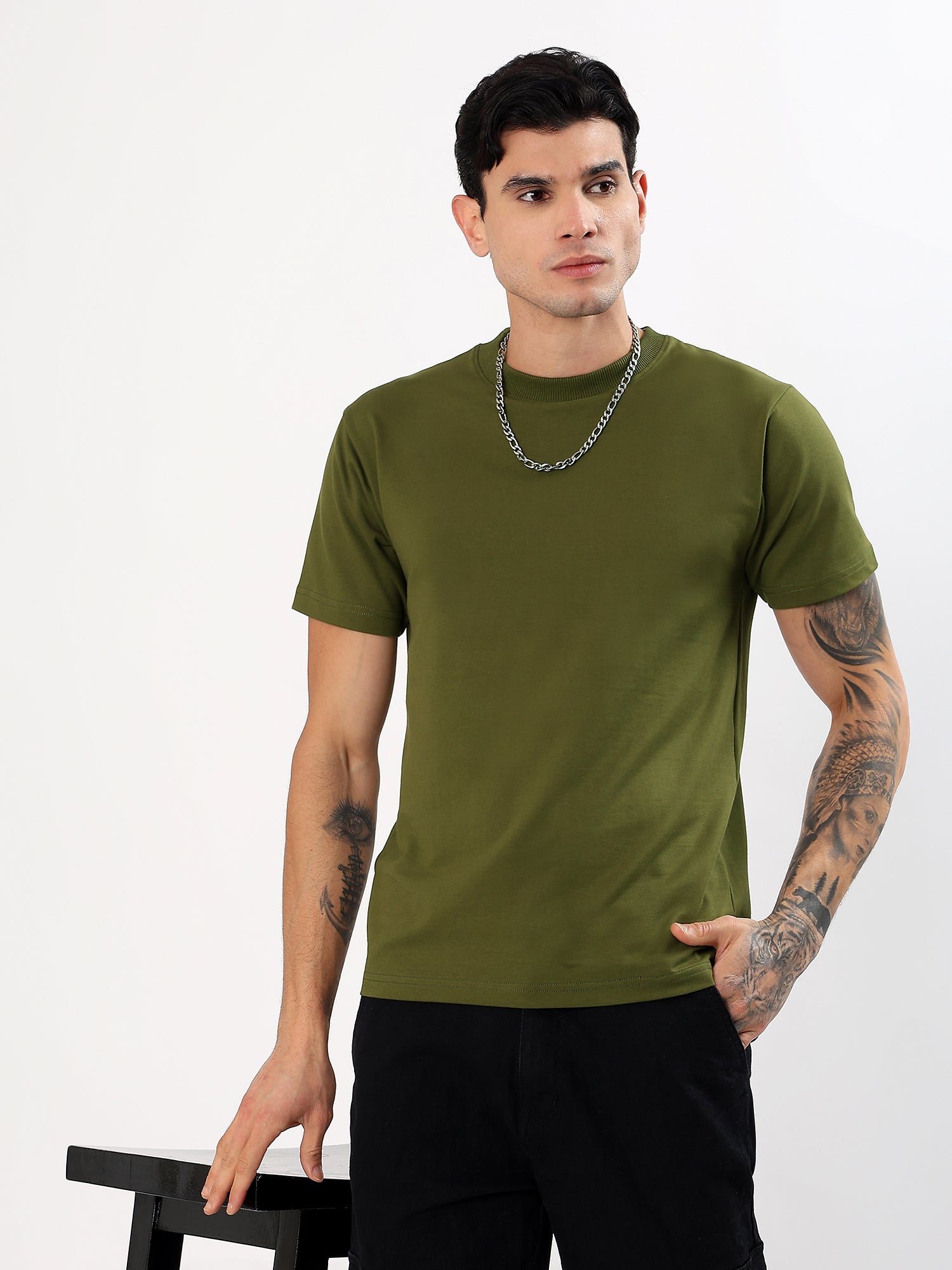 RUUSAAO  CREW NECK TSHIRT