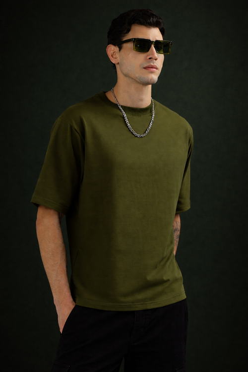 RUUSAAO   CREW NECK  OVERSIZED TSHIRT